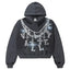 Vale Forever Big Chain Luxe Hoodie Black