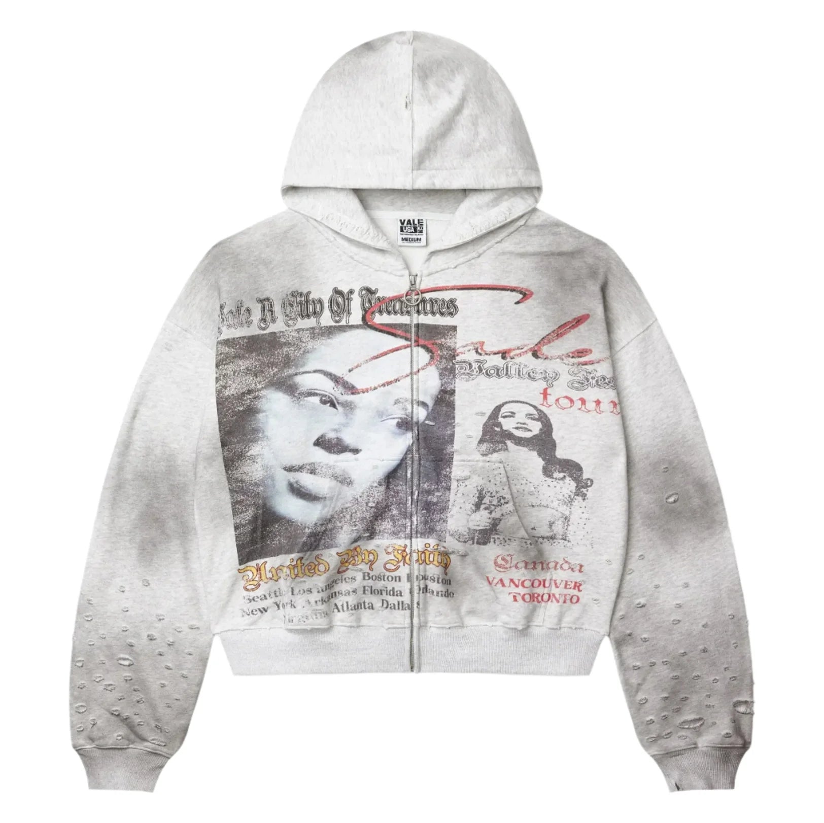 Vale Forever Pioneer Zip Hoodie Grey Main image