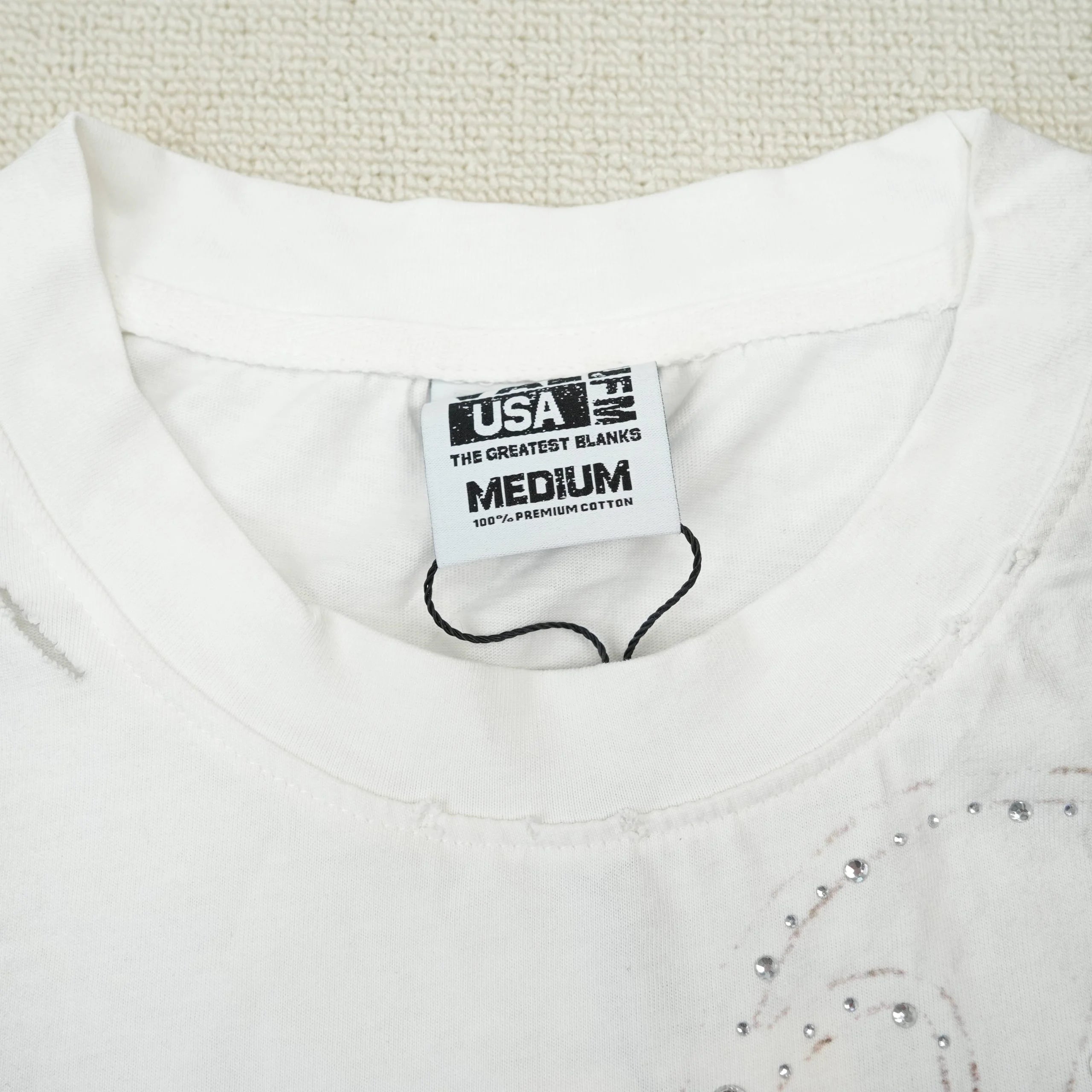 Vale Forever Godfather Bling Tee White