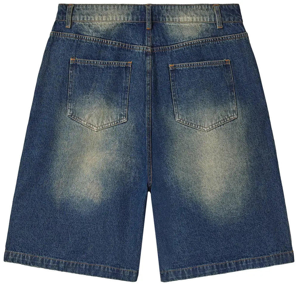 Forever 1980s Relaxed Denim Jorts Secondary image