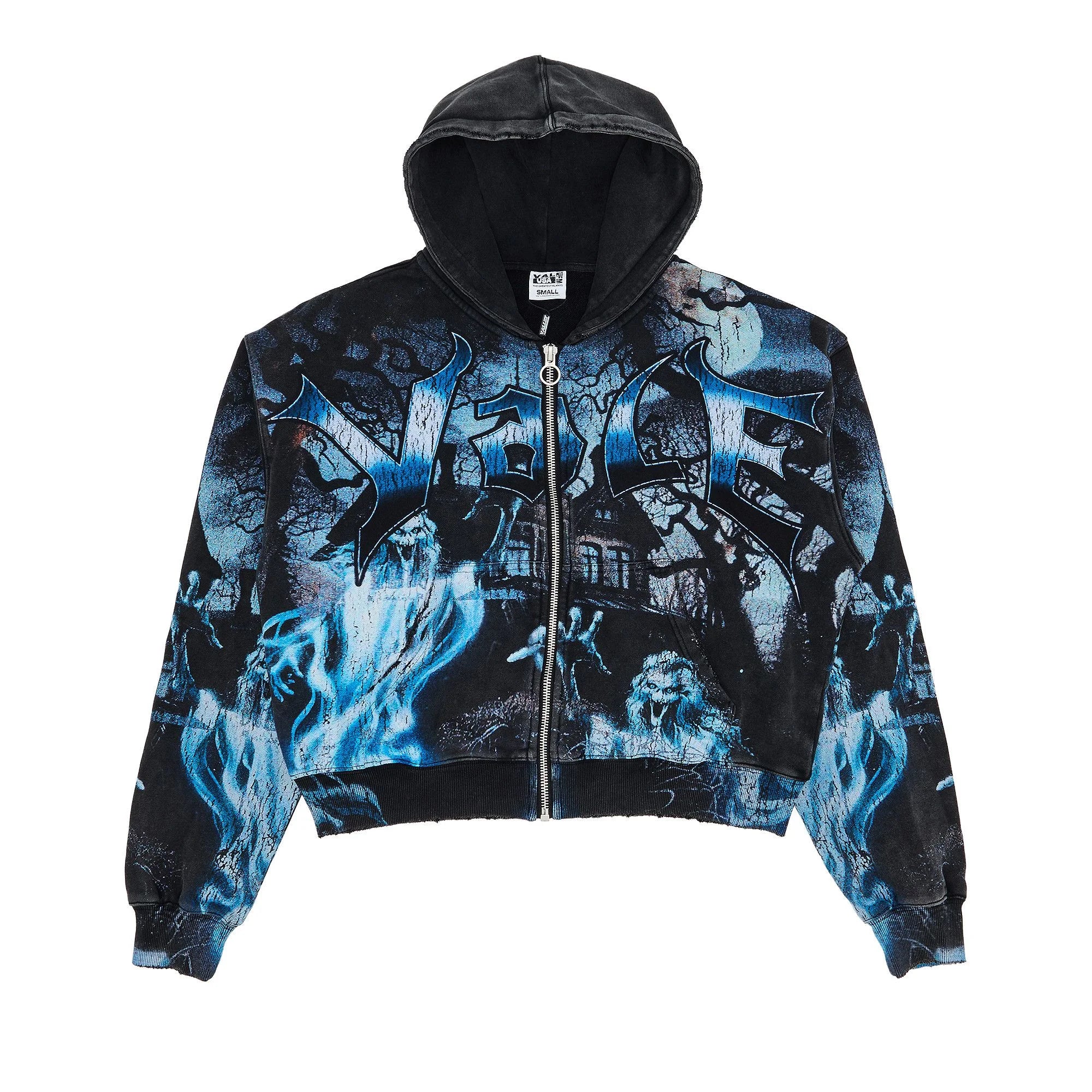 Vale Forever Casper Zip Up Hoodie ‘Black’ Main image