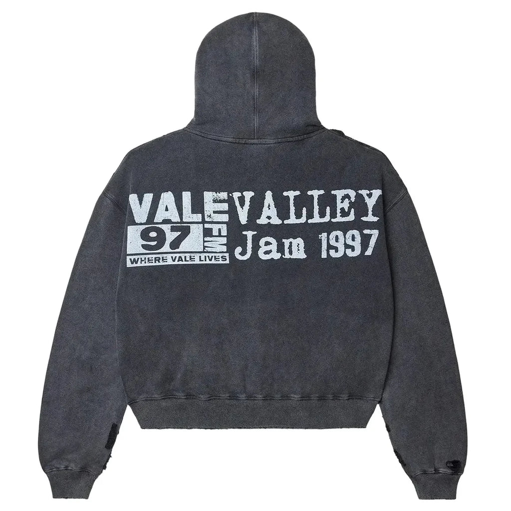 Vale Forever Big Chain Luxe Hoodie Black