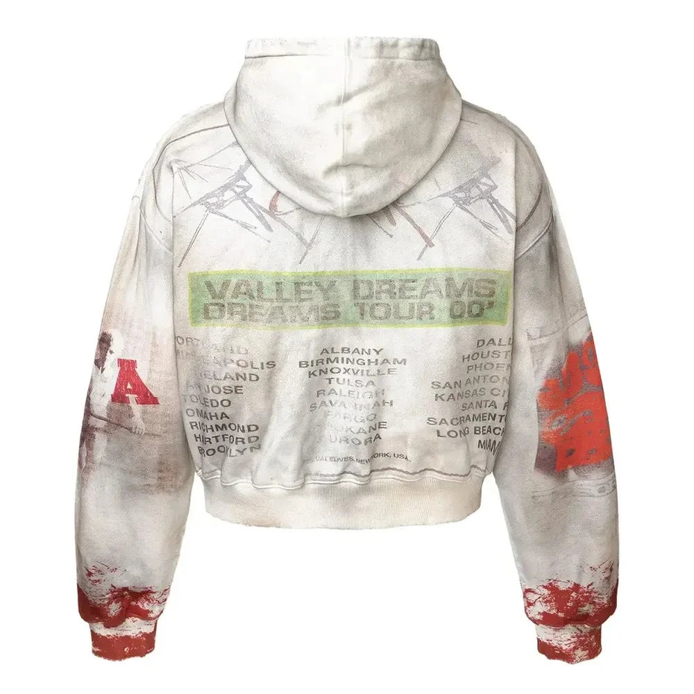 Vale Forever Diana World Peace Zip Hoodie Vintage Wash Secondary image
