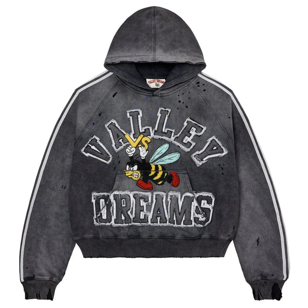 Vale Forever Valley Dreams Bee Hoodie Black