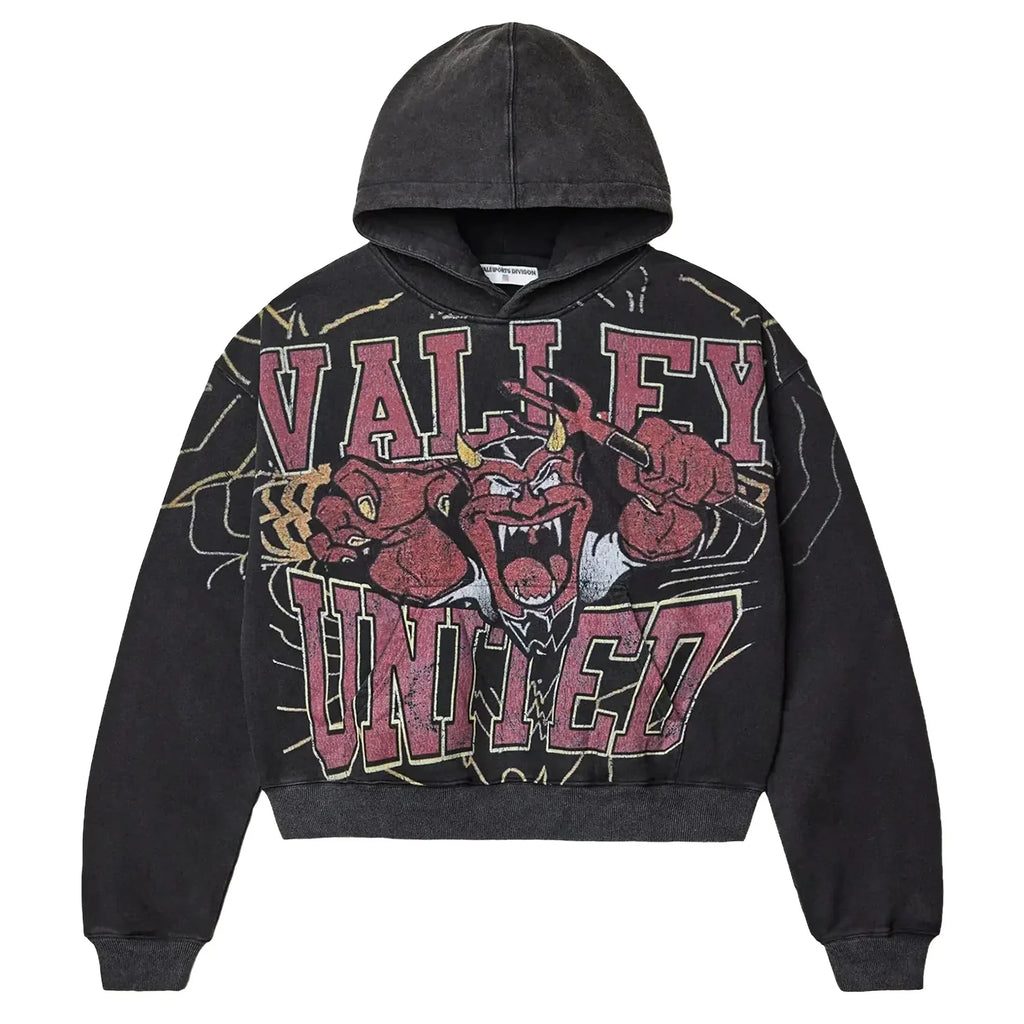 Vale Forever Valley Mascot Hoodie Black/Red Edition