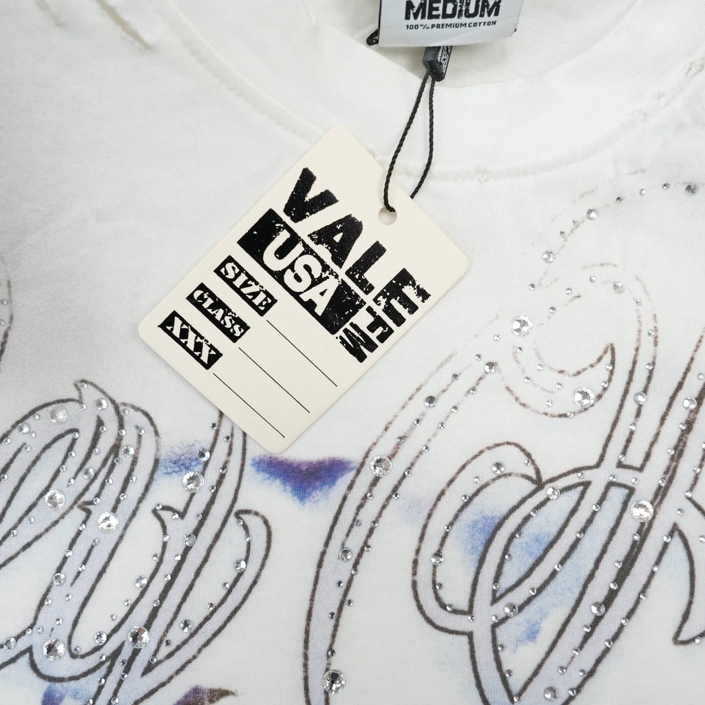 Vale Forever Godfather Bling Tee White