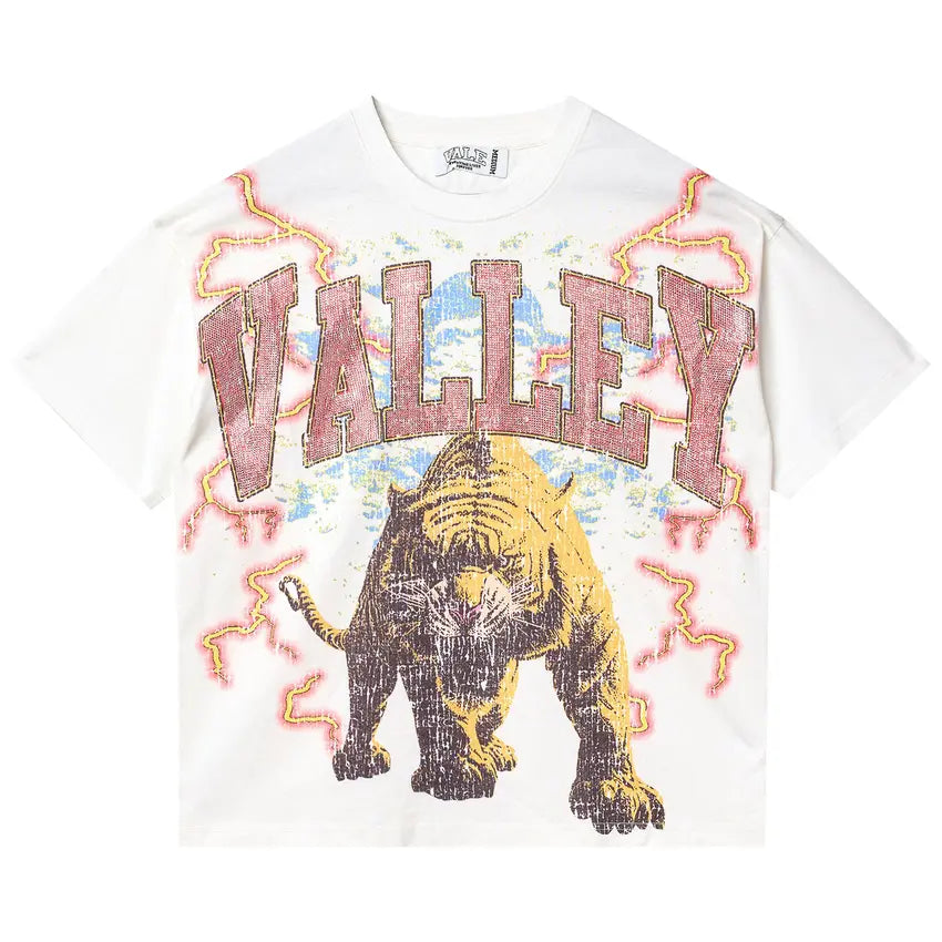 Eye of the Tiger Statement Tee – White Main image