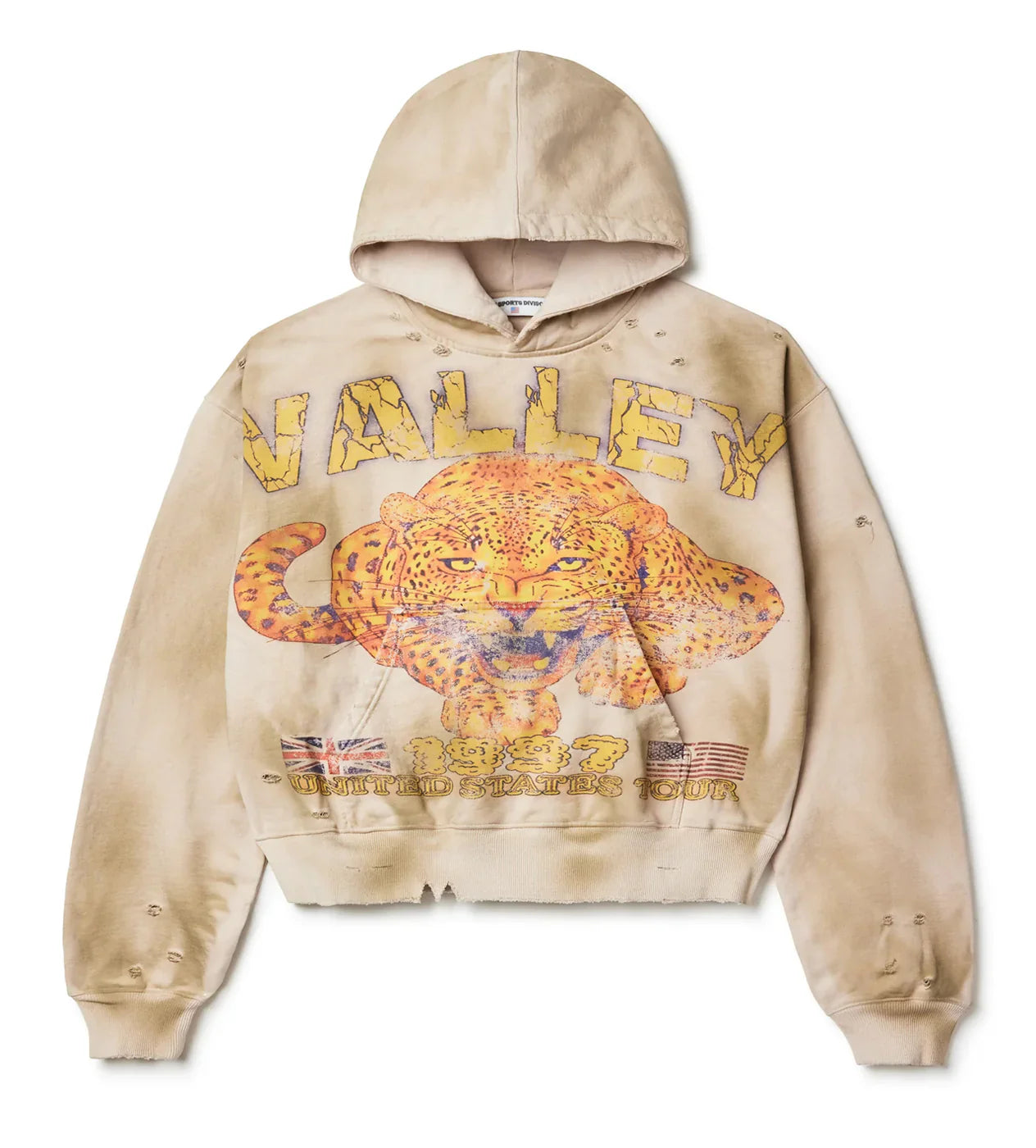 Vale Cheetah Tan Hoodie Main image
