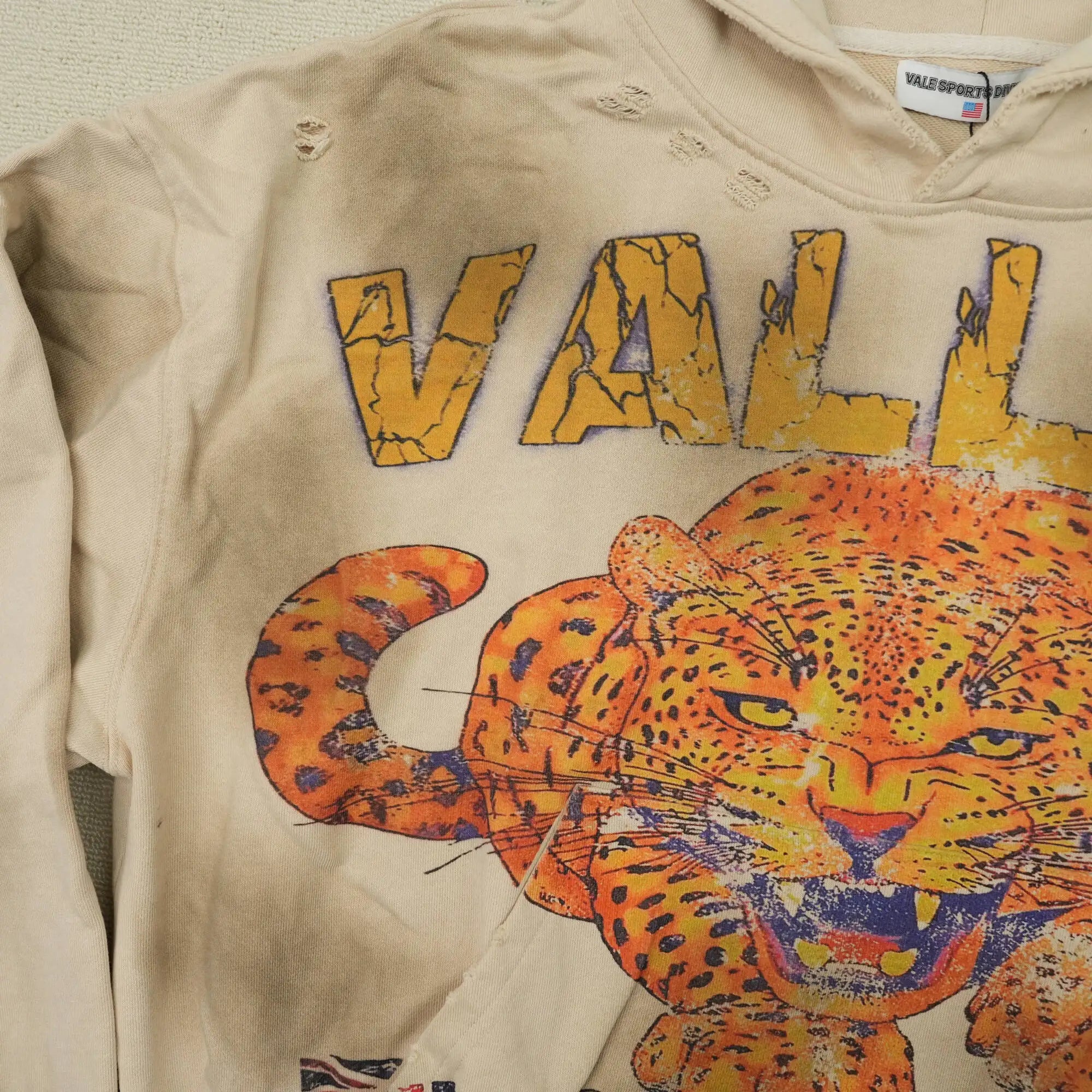 Vale Cheetah Tan Hoodie