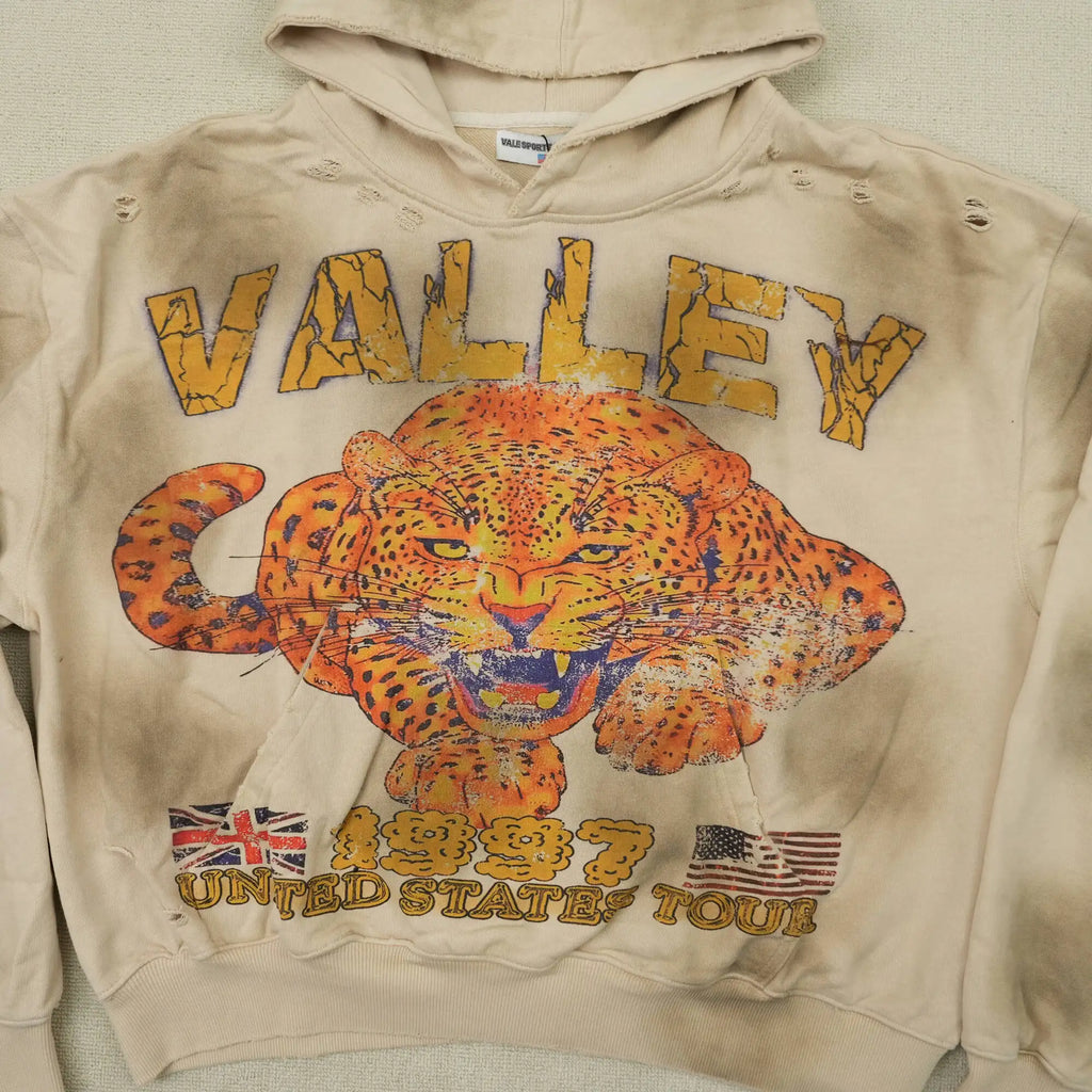 Vale Cheetah Tan Hoodie