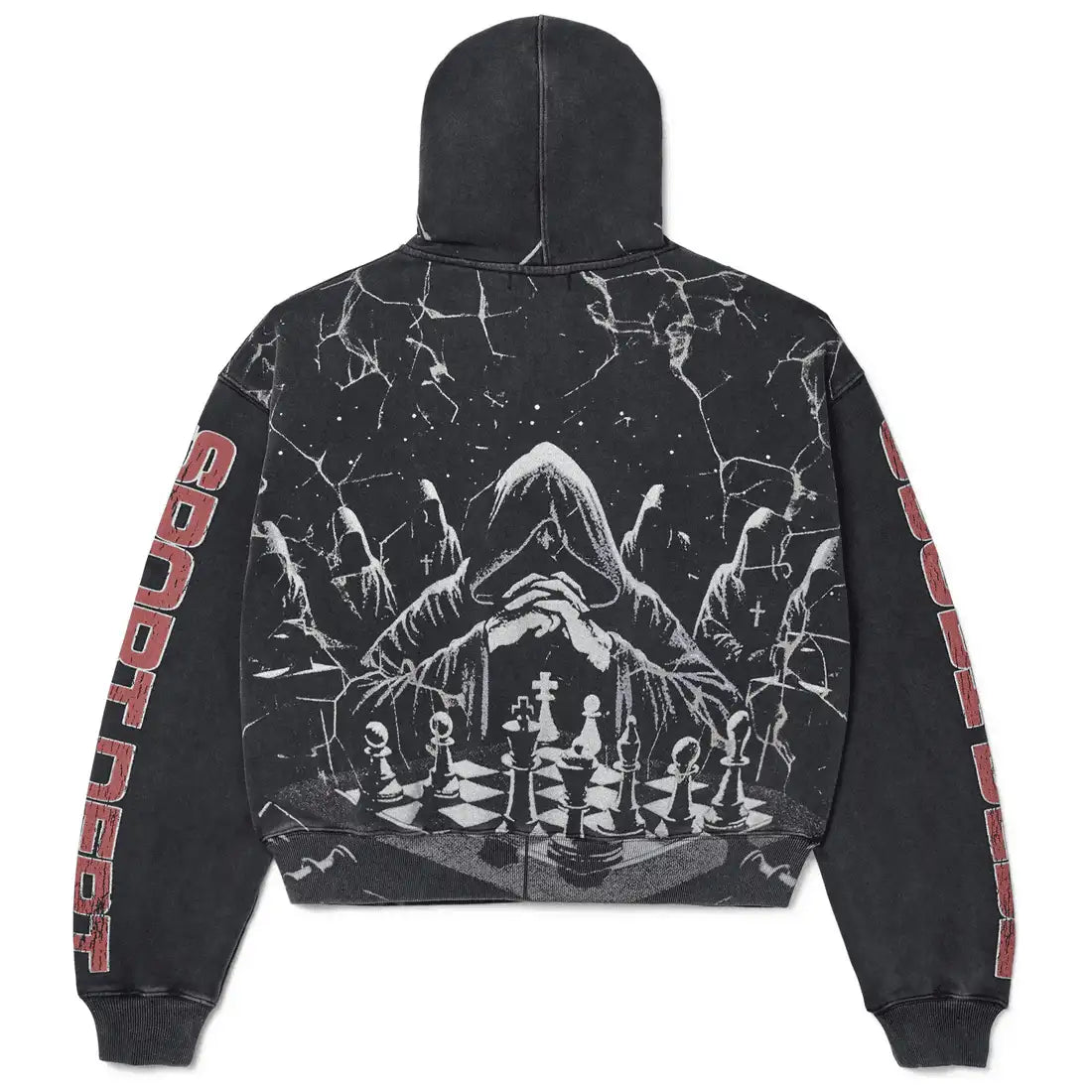 Vale Forever Mastermind Zip Hoodie – Black Secondary image
