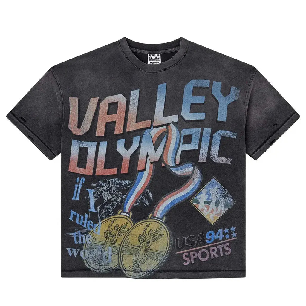 Vale Forever Valley Olympic Medal T-Shirt Black