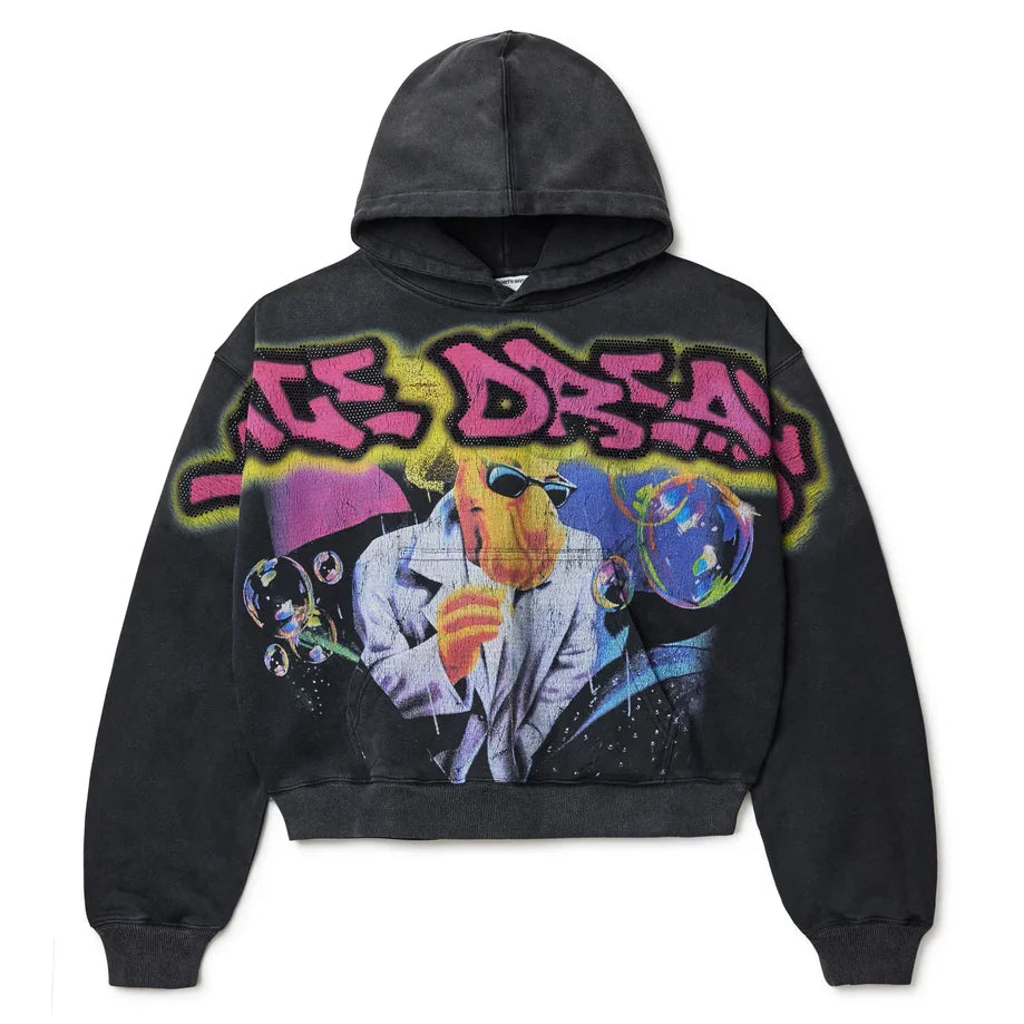 Vale Forever Over-Sized Camel Pullover Hoodie Main image