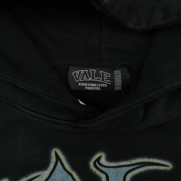 Vale Shadow Graphic Hoodie – Black