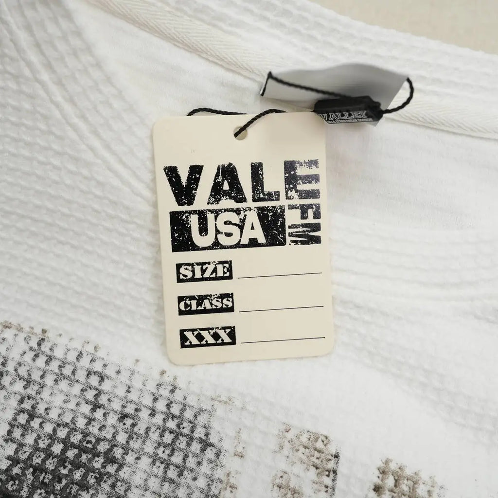Vale Valley Slam Graphic Long-Sleeve Tee – White
