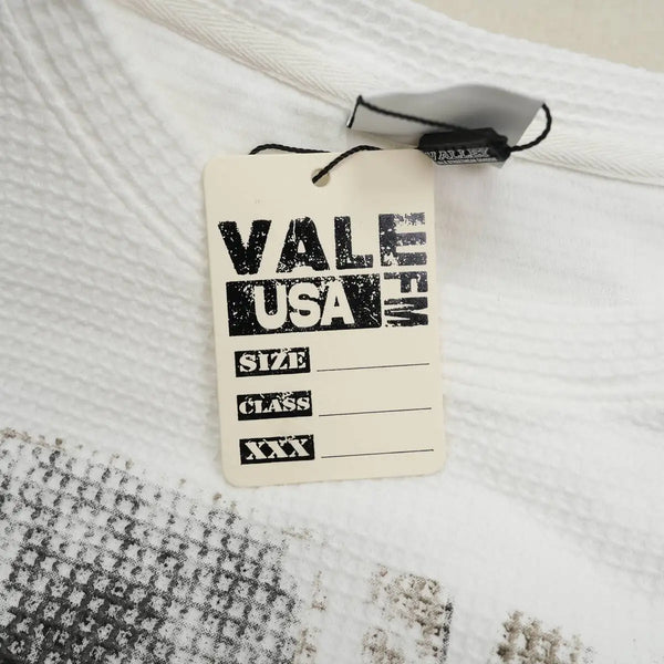 Vale Valley Slam Graphic Long-Sleeve Tee – White