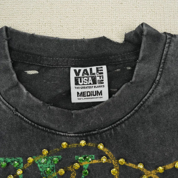 Vale Xhale Bling Graphic Tee – Black