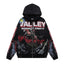 Vale Forever Valley Sport Dept Zip Hoodie ‘Black/Red Graphic’