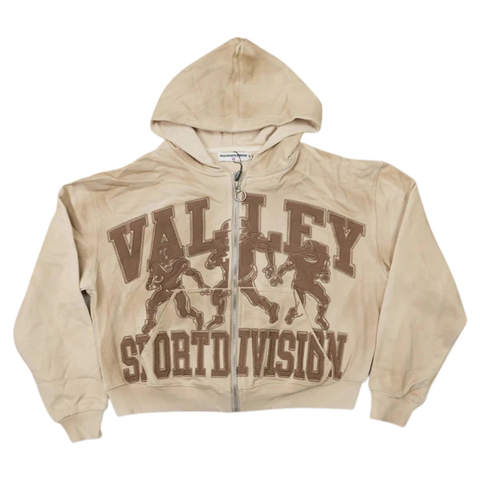 Vale Forever “Mud Friday” Zip-Hoodie – Sand & Chocolate