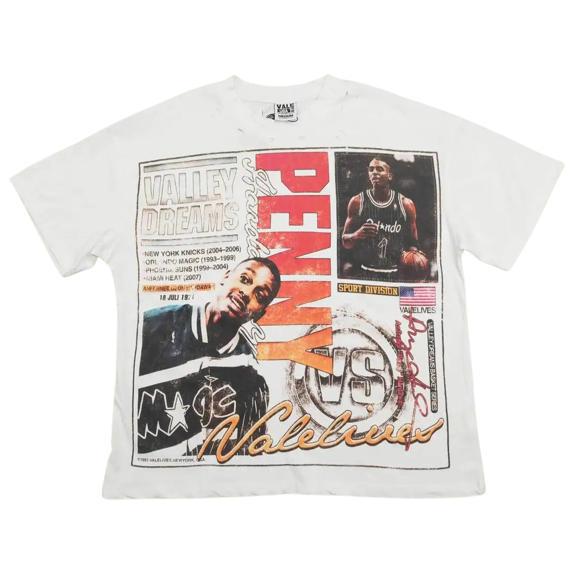 Vale Forever Premium Penny Tee – White Edition Main image