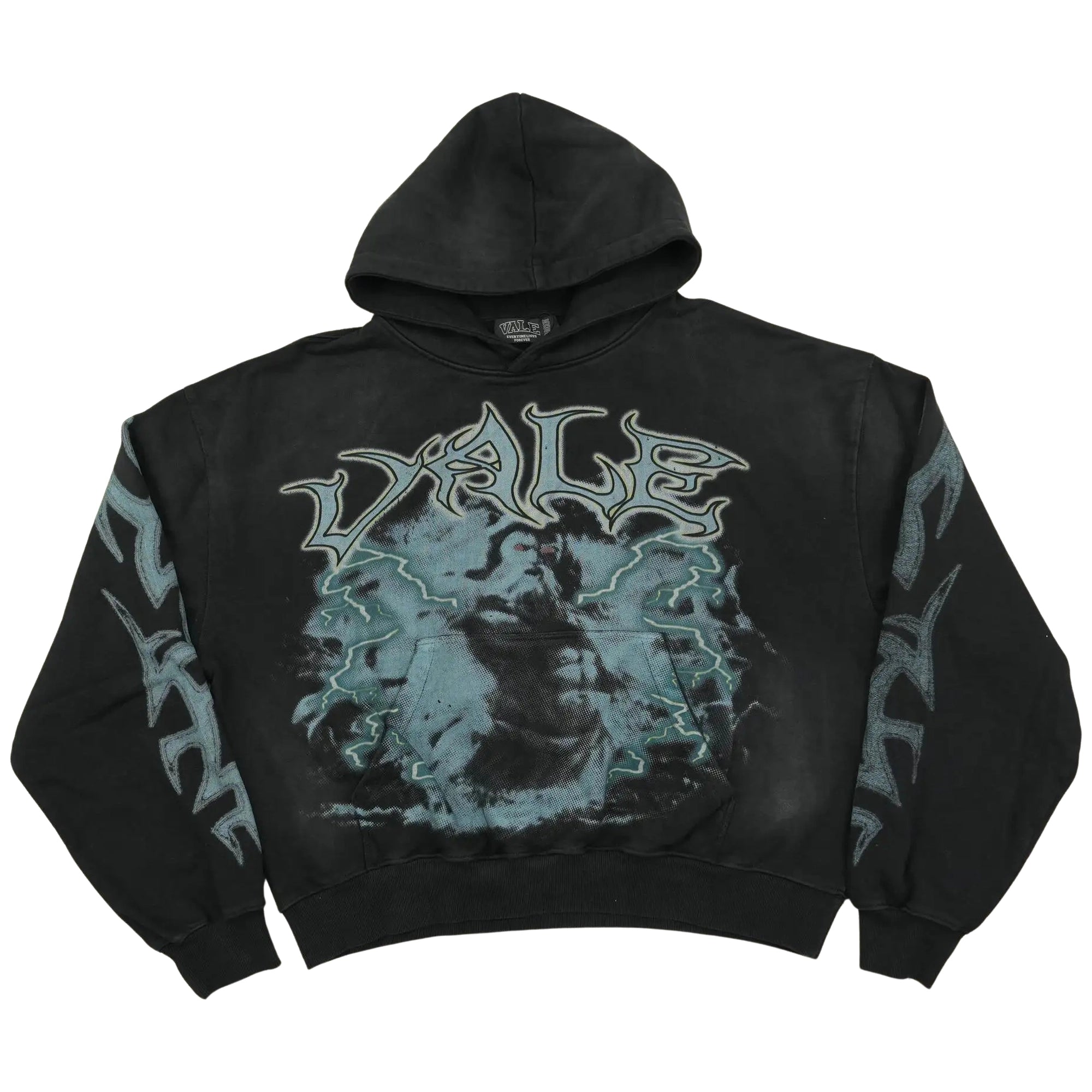 Vale Shadow Graphic Hoodie – Black Main image