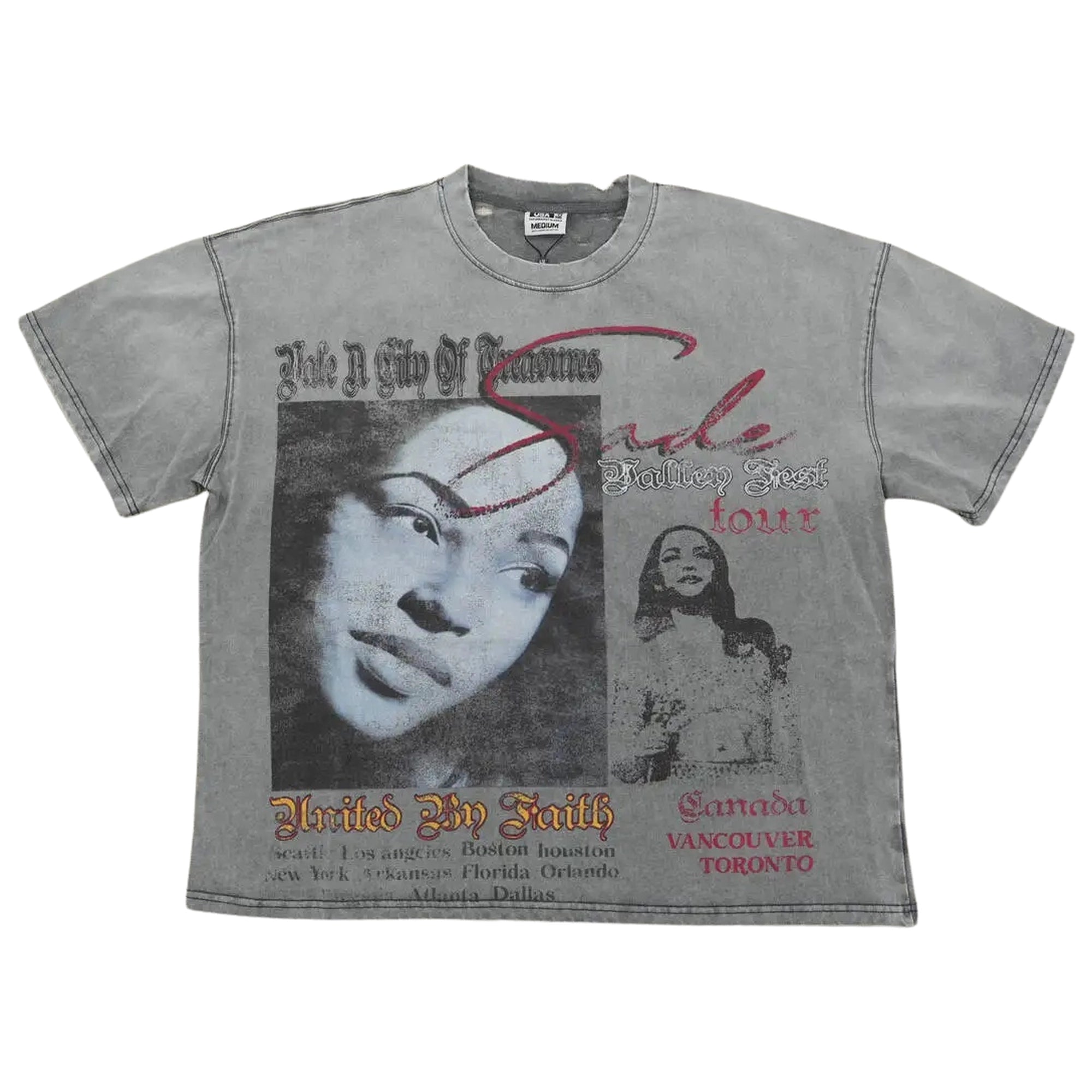 Vale United in Faith Graphic Tee – Grey