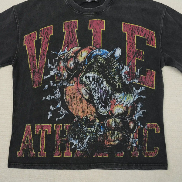 Athletic Dinosaur Tee Vintage Black
