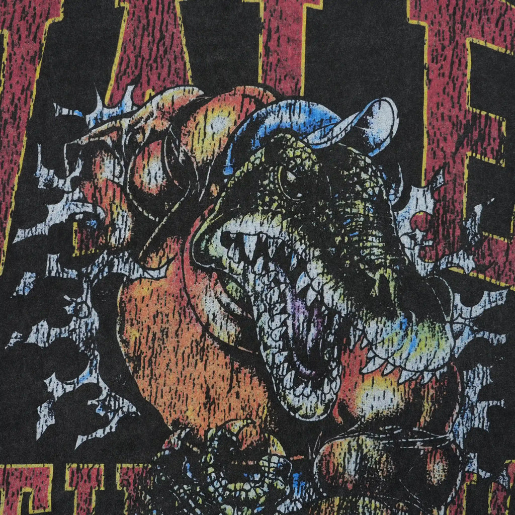 Athletic Dinosaur Tee Vintage Black