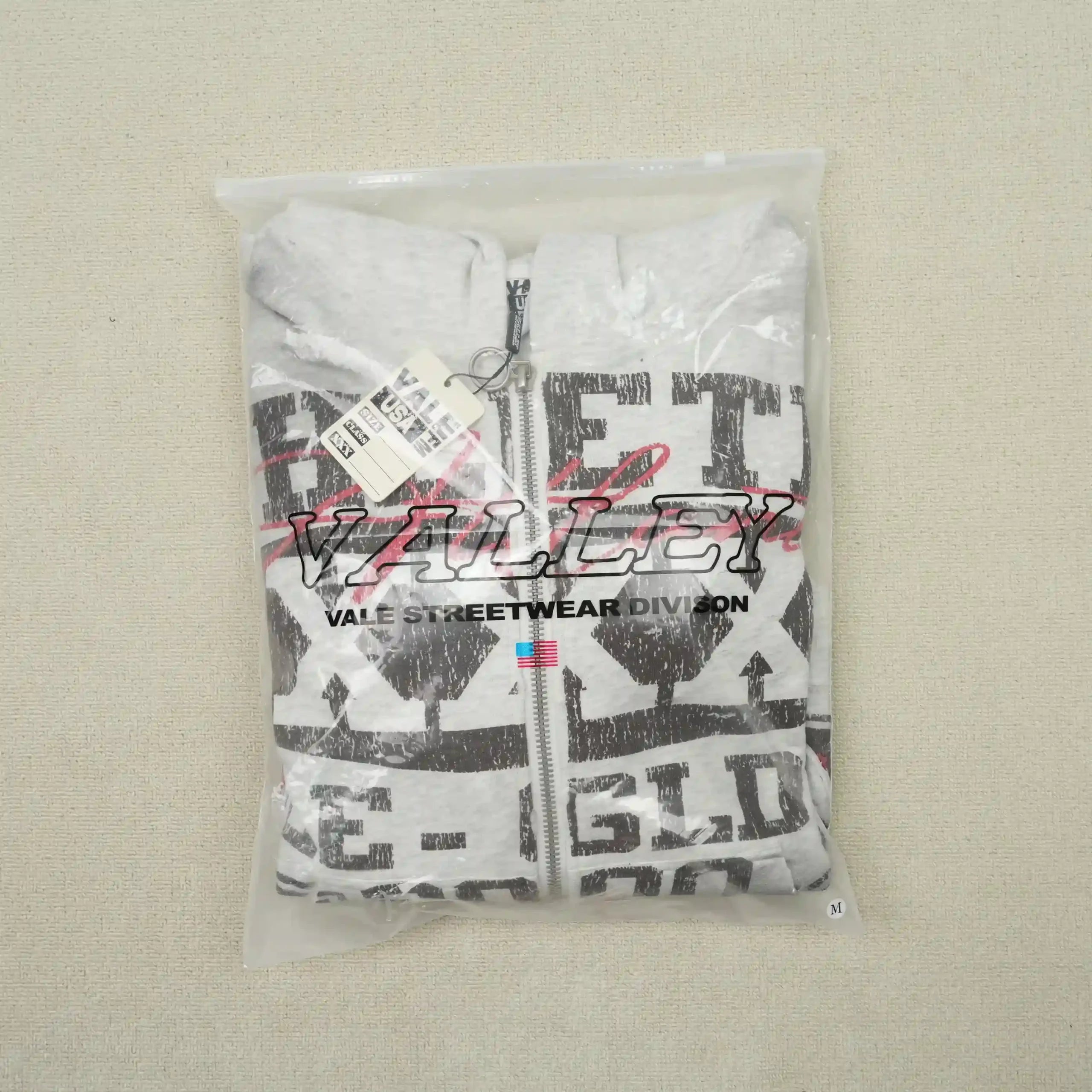 Athletica Xxx Zip Up Hoodie Grey