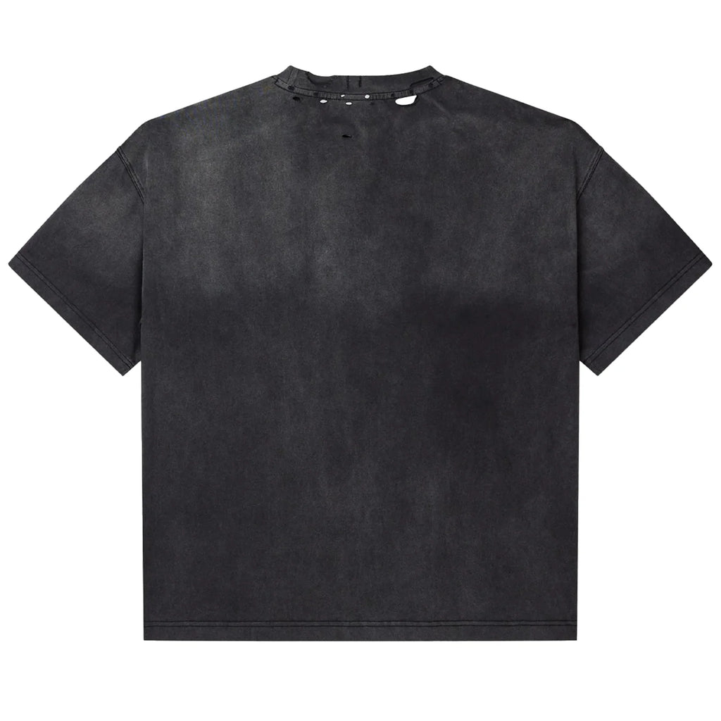 Jesus Vs Hellboy Tee Vintage Black