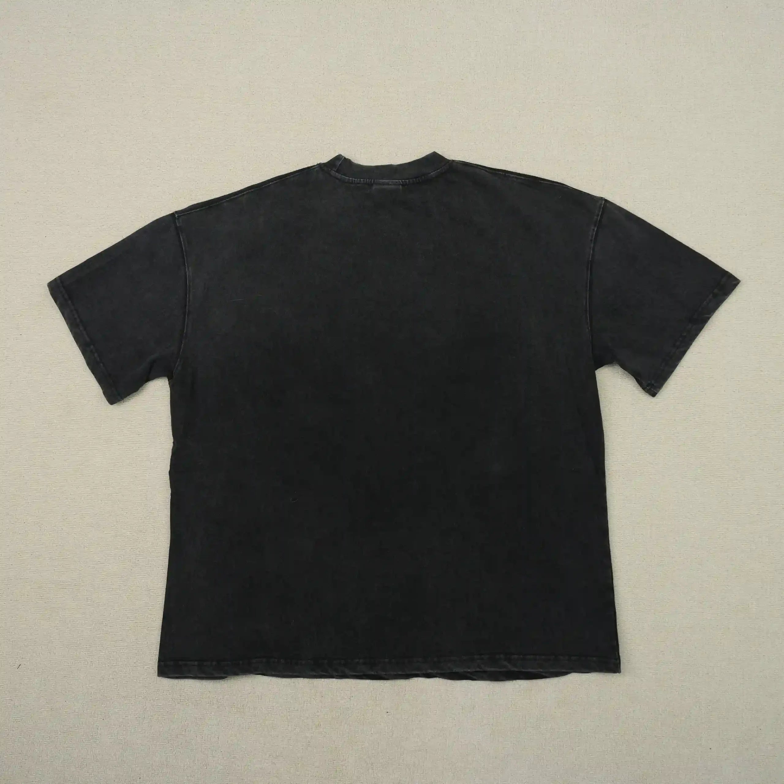 Jesus Vs Hellboy Tee Vintage Black