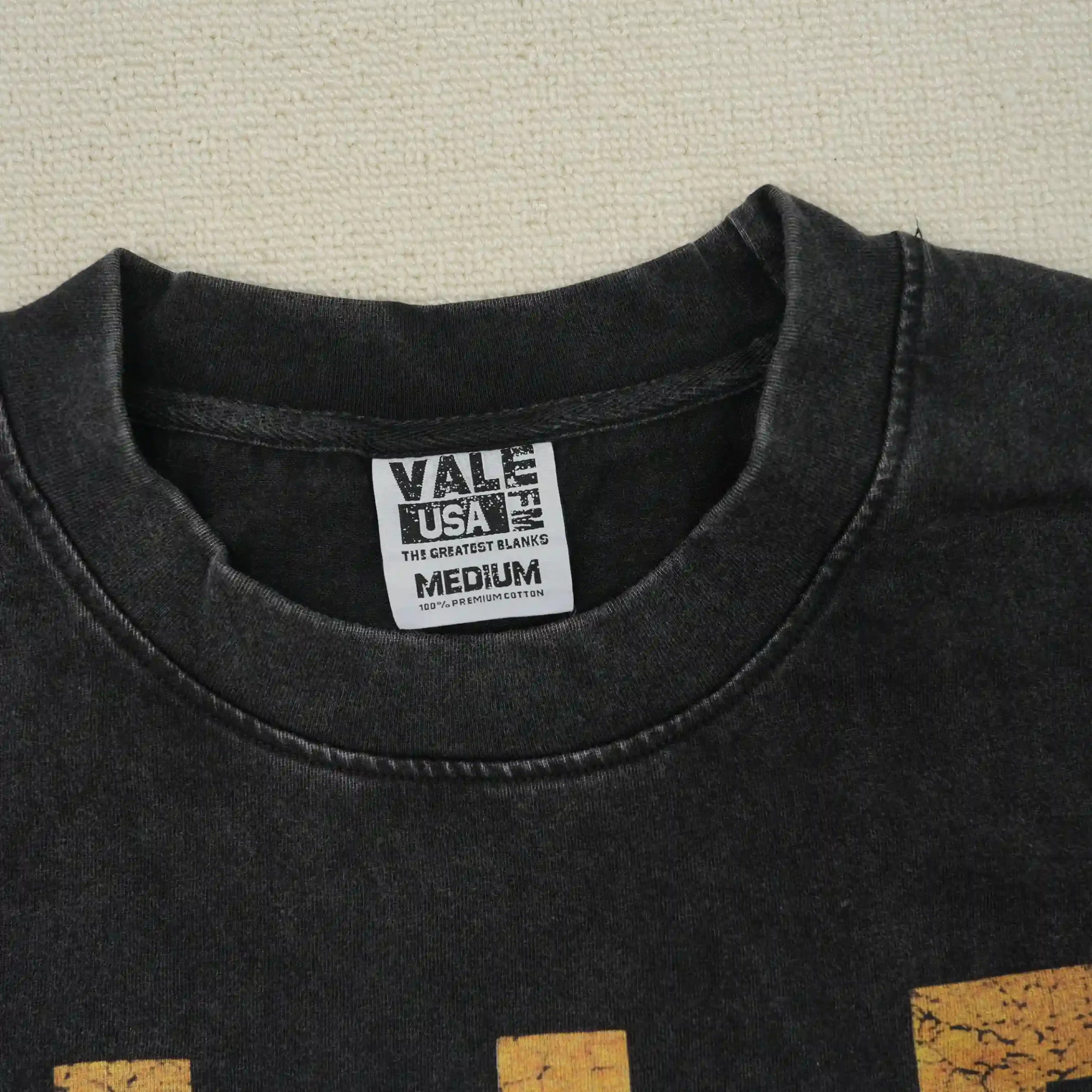 Jesus Vs Hellboy Tee Vintage Black