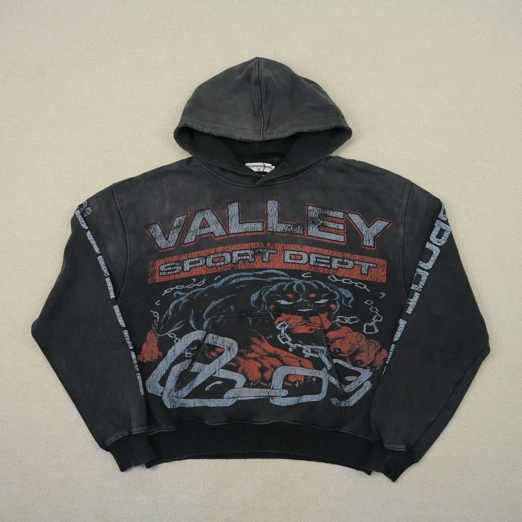 Sport Dept Big Dog Hoodie Vintage Black