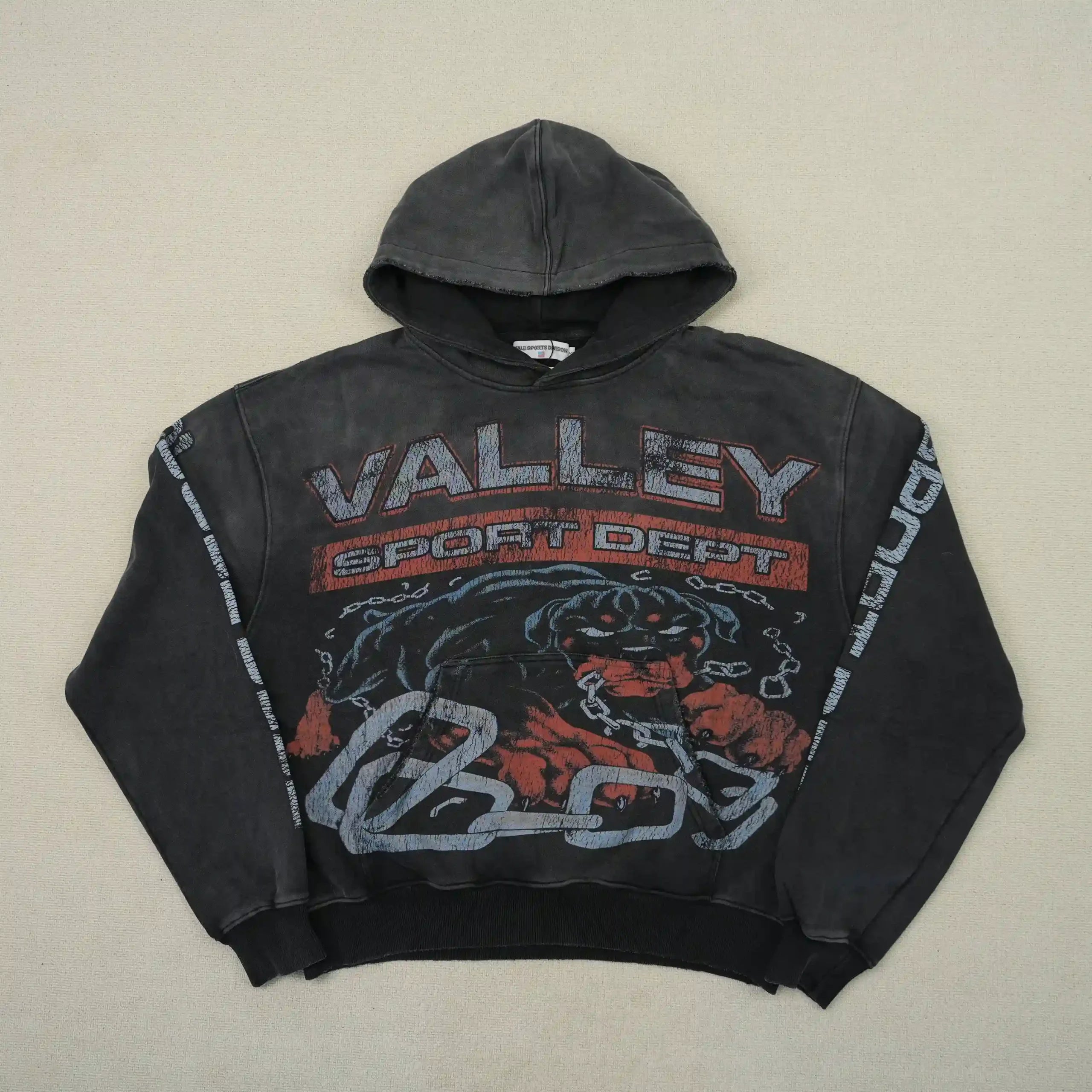 Sport Dept Big Dog Hoodie Vintage Black