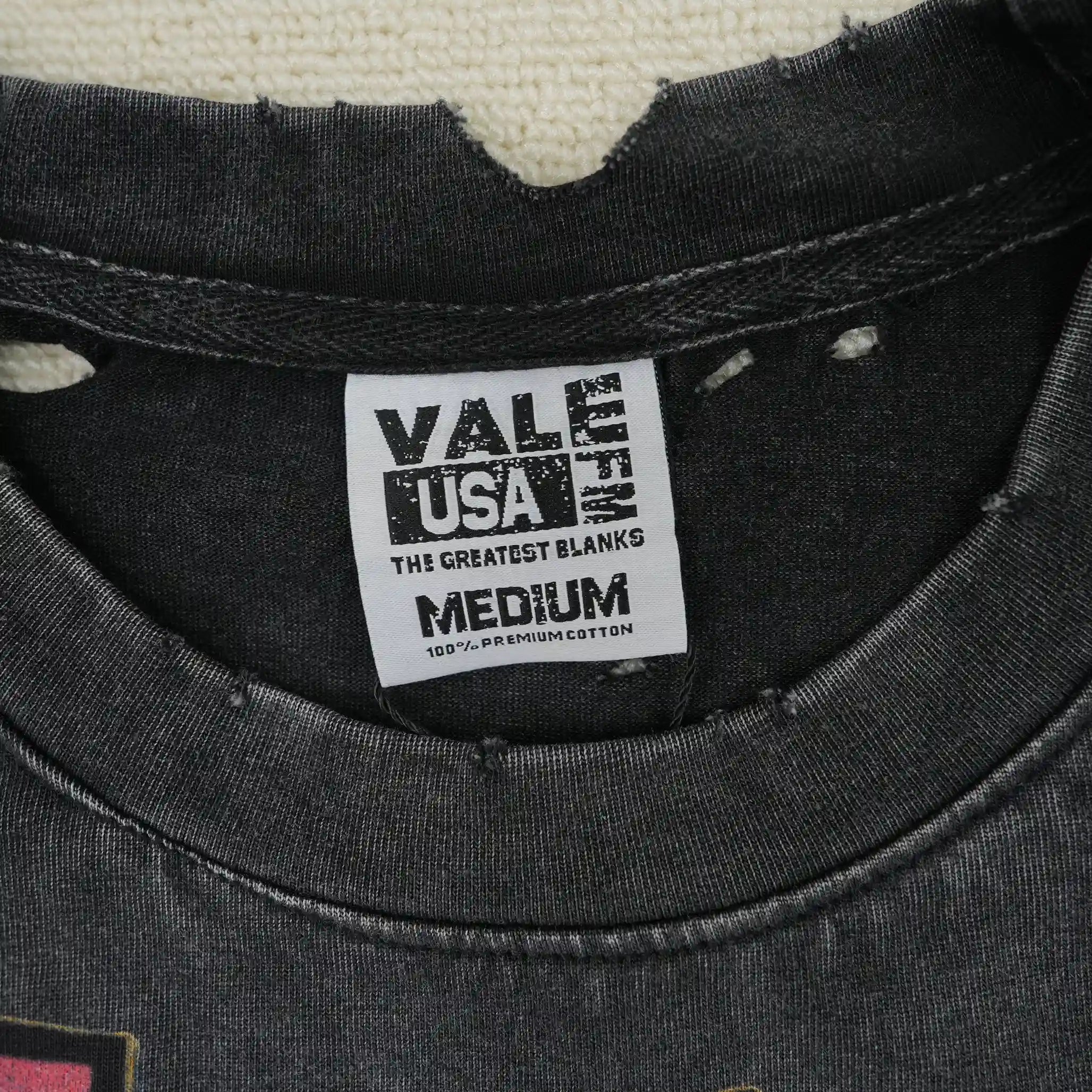Vale Forever Thrashed Sun Tee Vintage Black