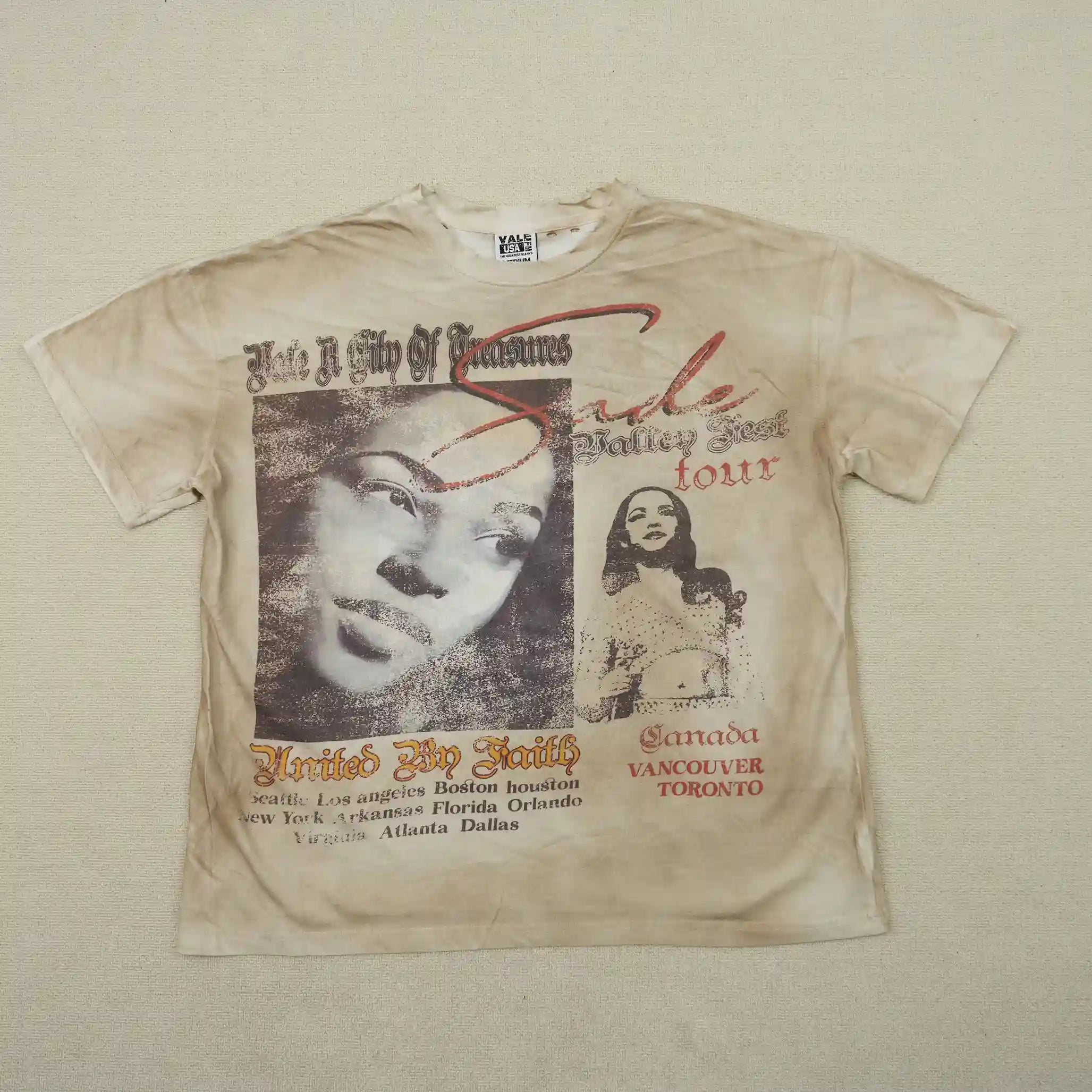 Vale Forever Valley Tour Tee Sade Cream