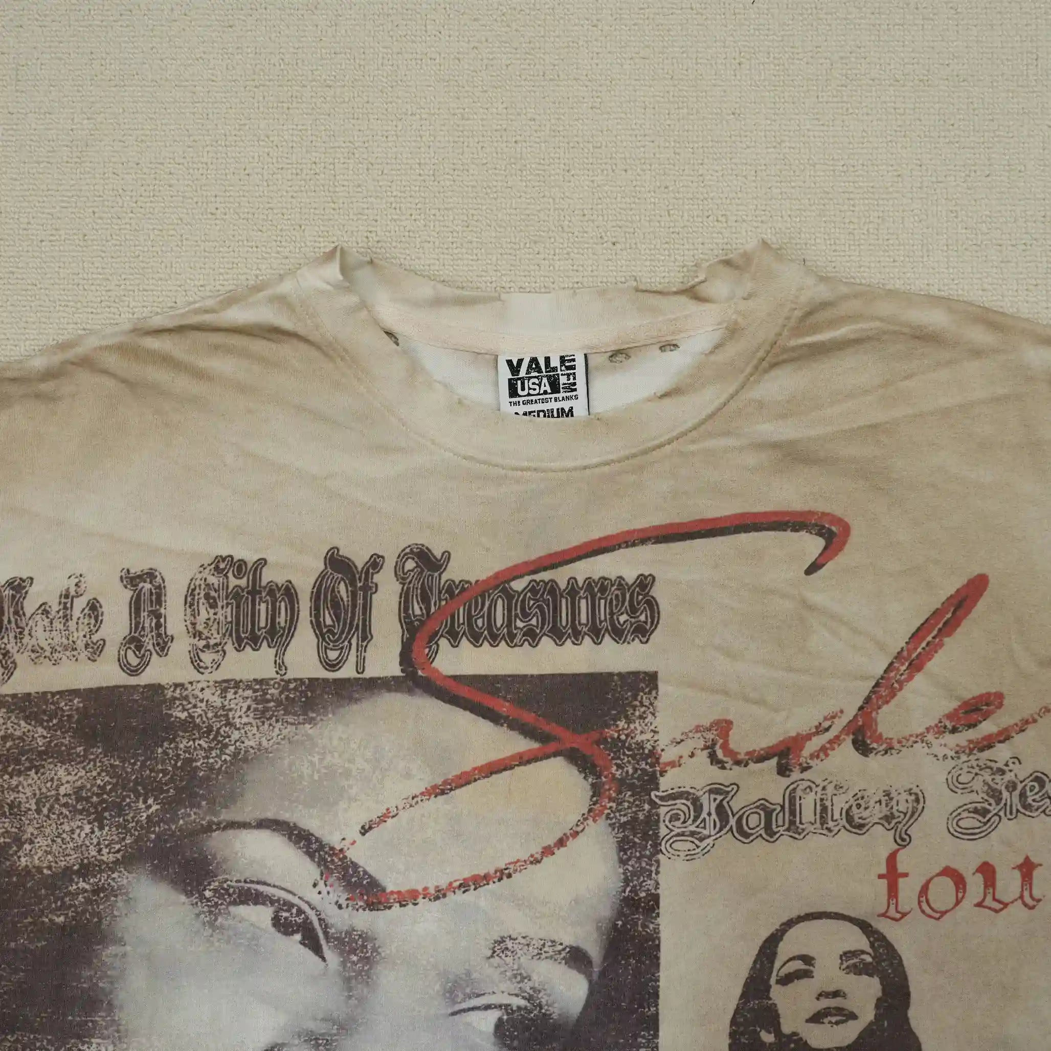 Vale Forever Valley Tour Tee Sade Cream
