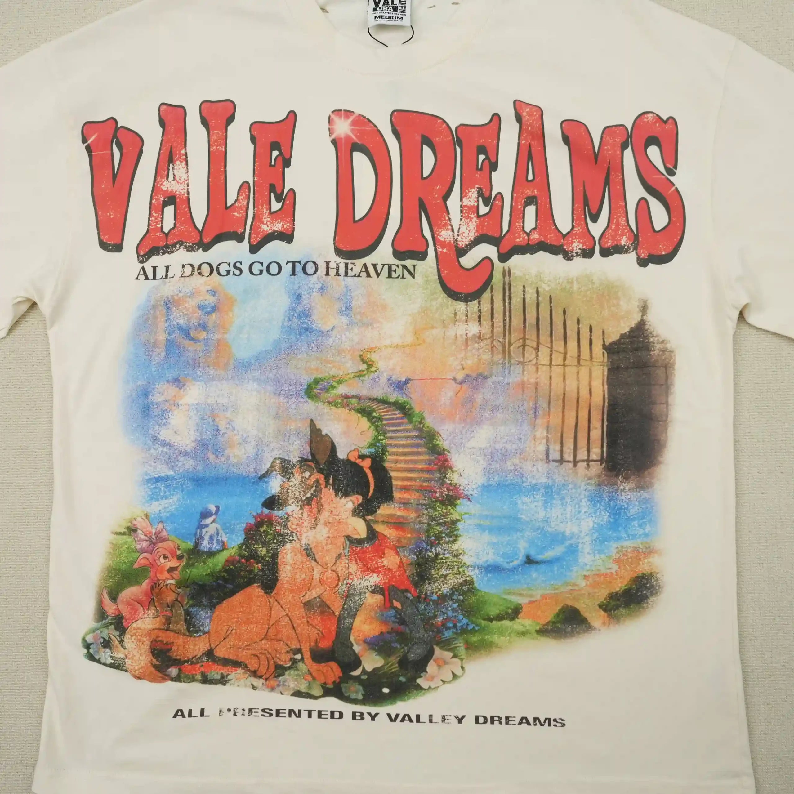Vale T Shirt All Dogs Go To Heaven