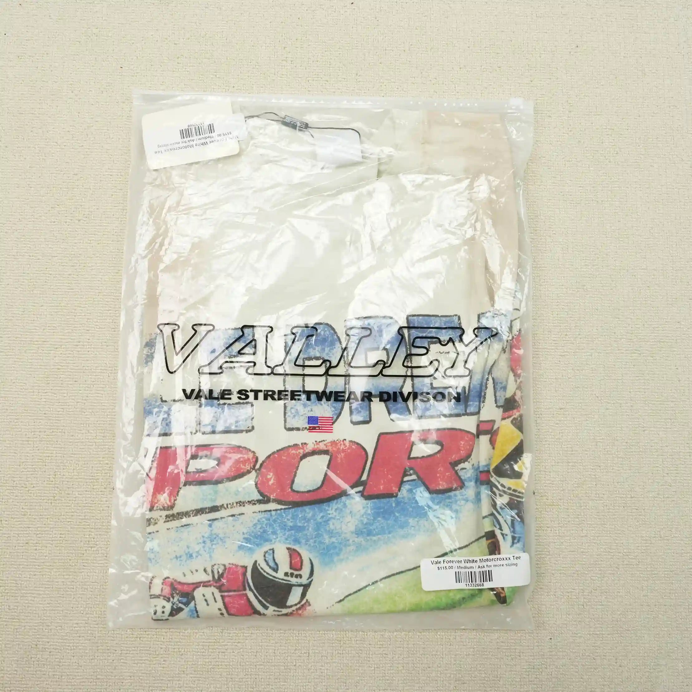 Vale T Shirt Dreams Sport Motocrosxxx White